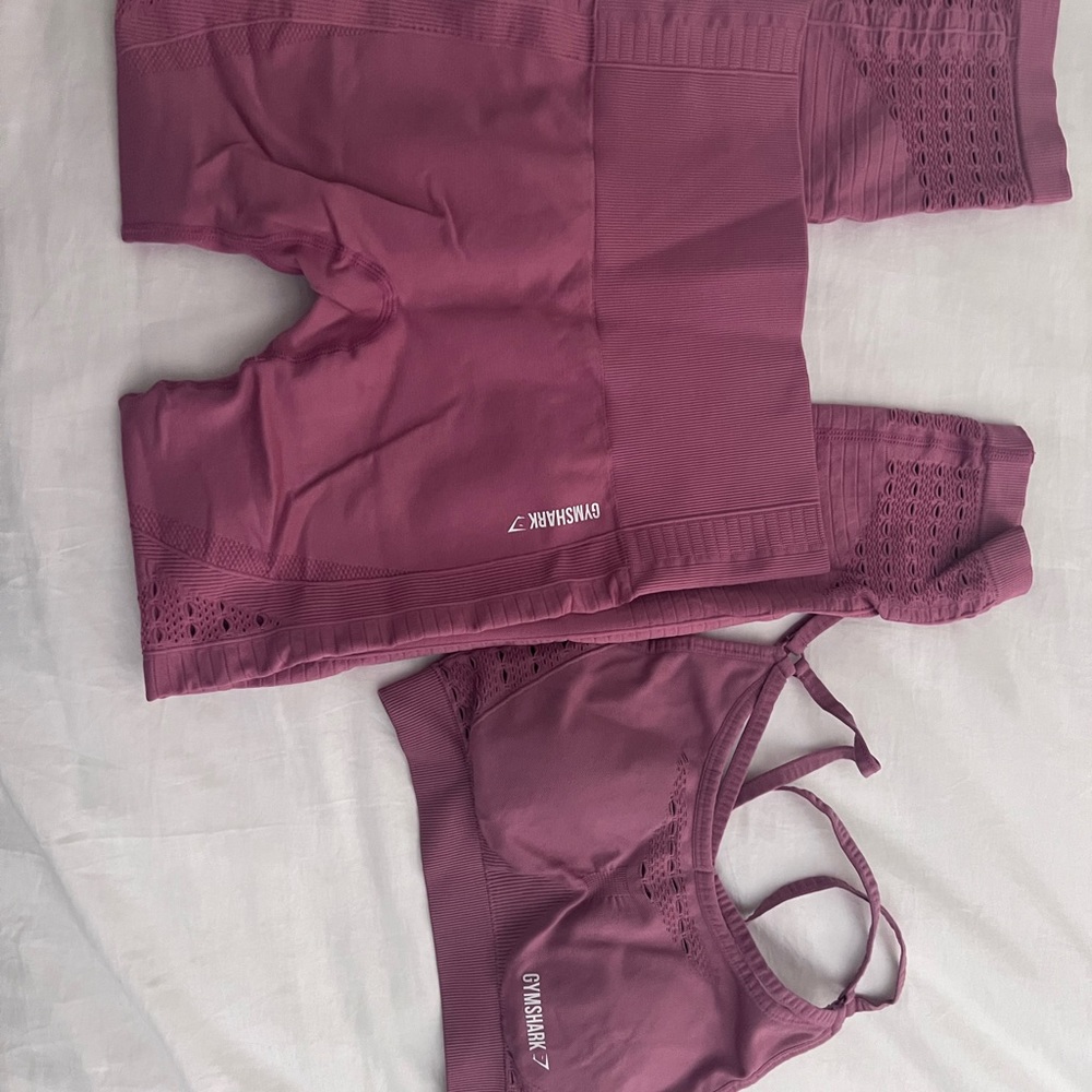 Pink Gymshark energy set